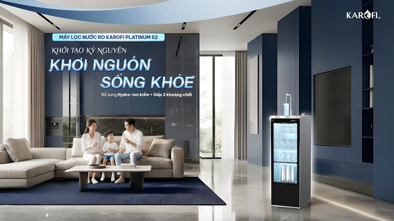 Máy lọc nước Karofi PLATINUM S2